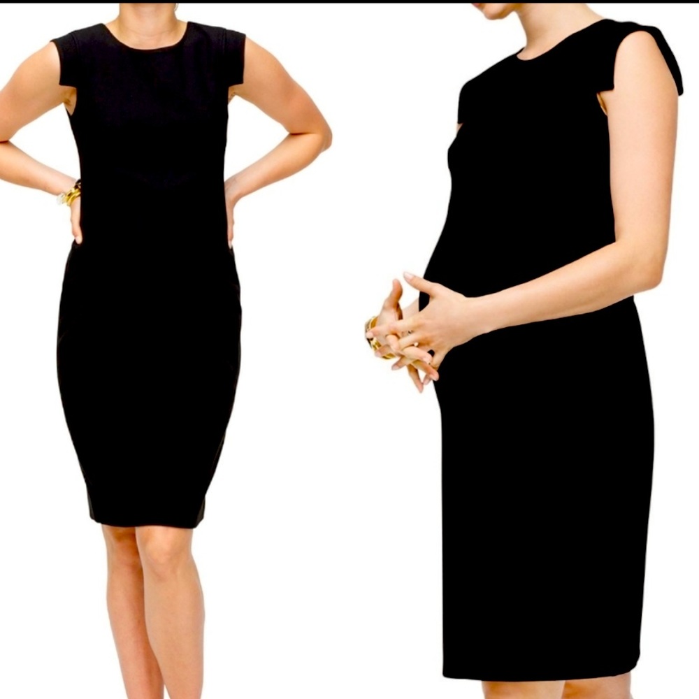 Hatch + J. Crew resume maternity dress.